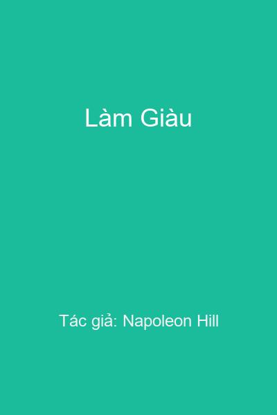 Làm Giàu