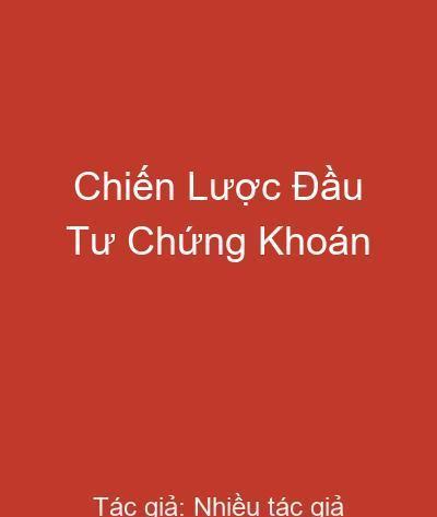 Chiến Lược Đầu Tư Chứng Khoán