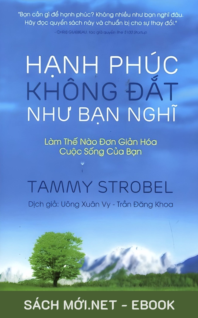 Hạnh Phúc Không Đắt Như Bạn Nghĩ