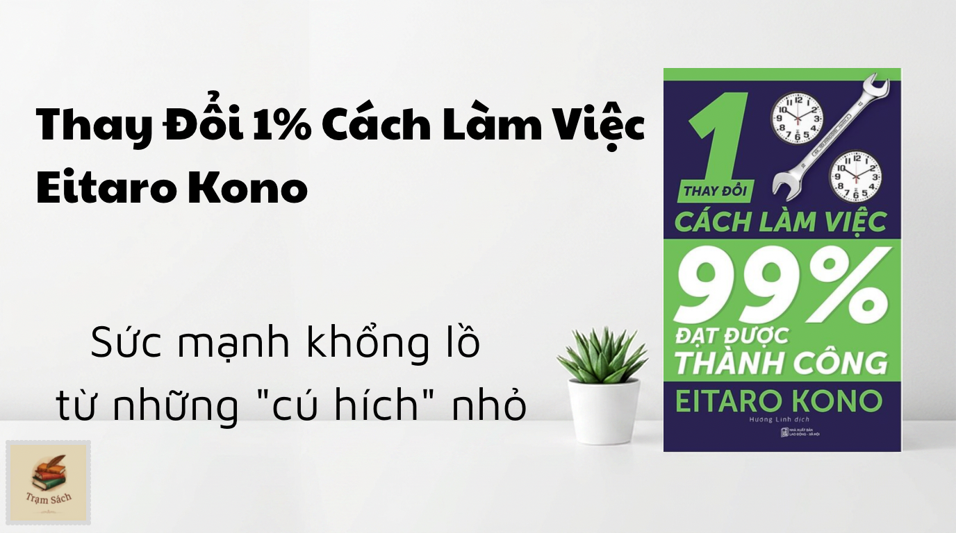 Review Sách: Thay Đổi 1% Cách Làm Việc - Sức Mạnh Của Những "Cú Hích" Nhỏ